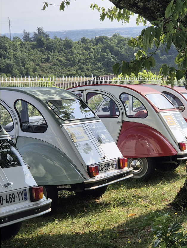 Rally en 2CV dans le Beaujolais - MAPIÈCE